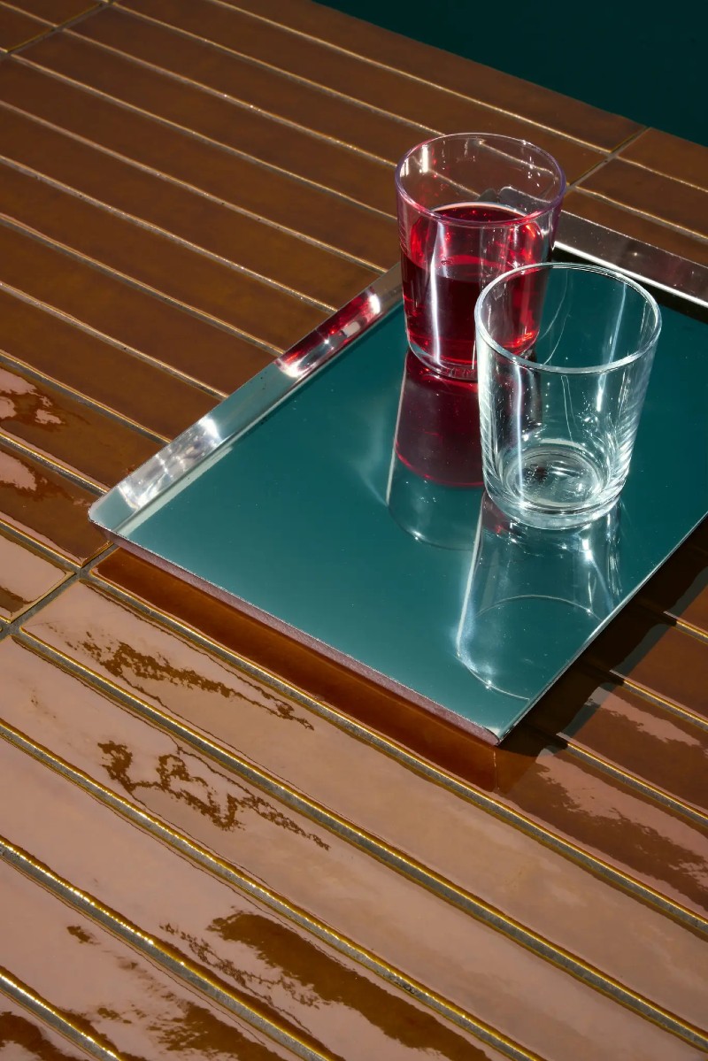 MILANO70 COGNAC wall tiles